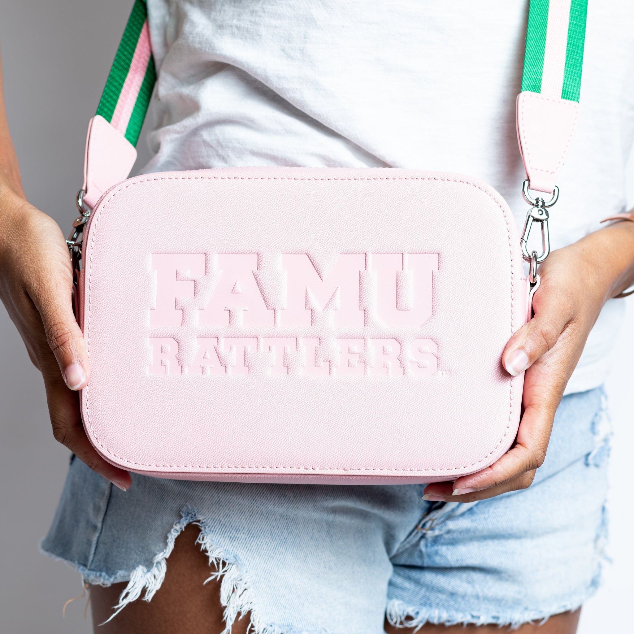 The Pink FAMUly  Crossbody